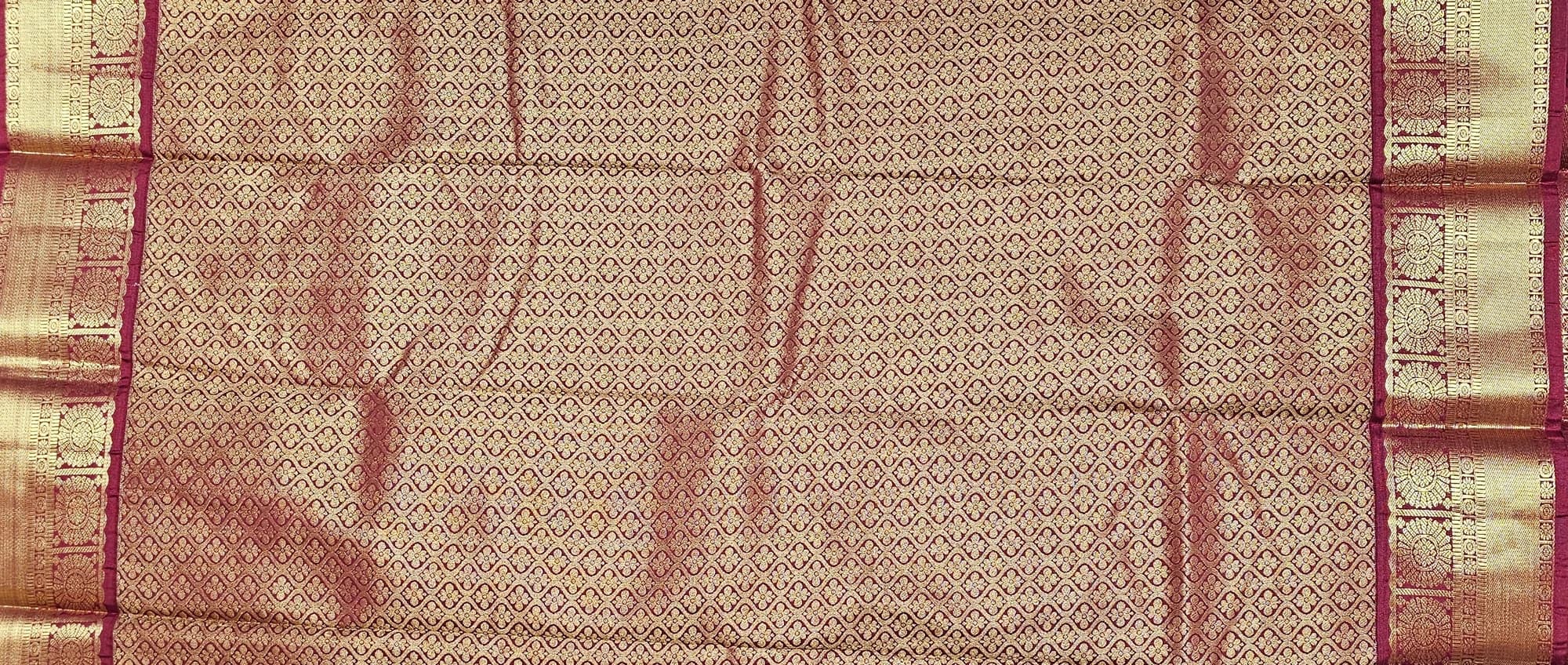 Pink with Maroon | Margam Saree