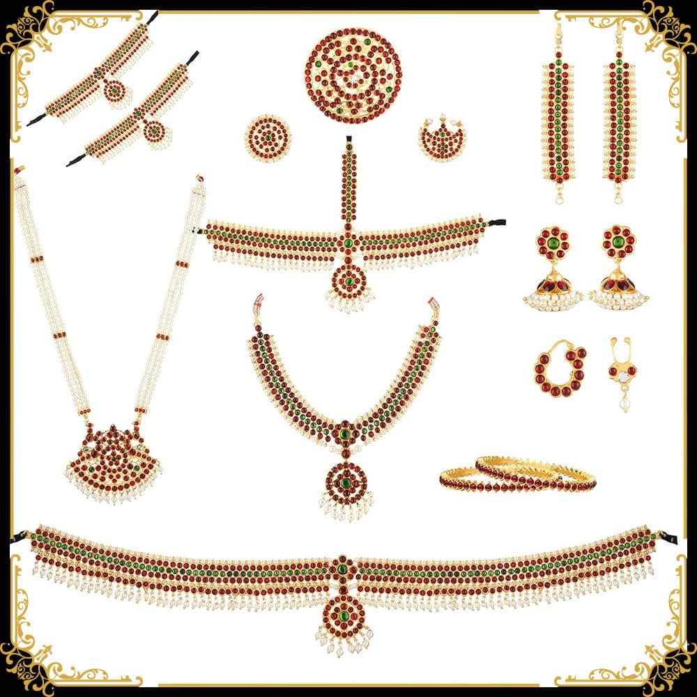 Full Set Jewellery | Bharatnatyam and Kuchipidi