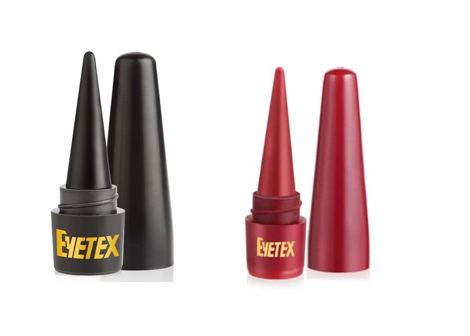Eyetex Kajal Black and Red | Pack of 2 | for Dance & Arangetram