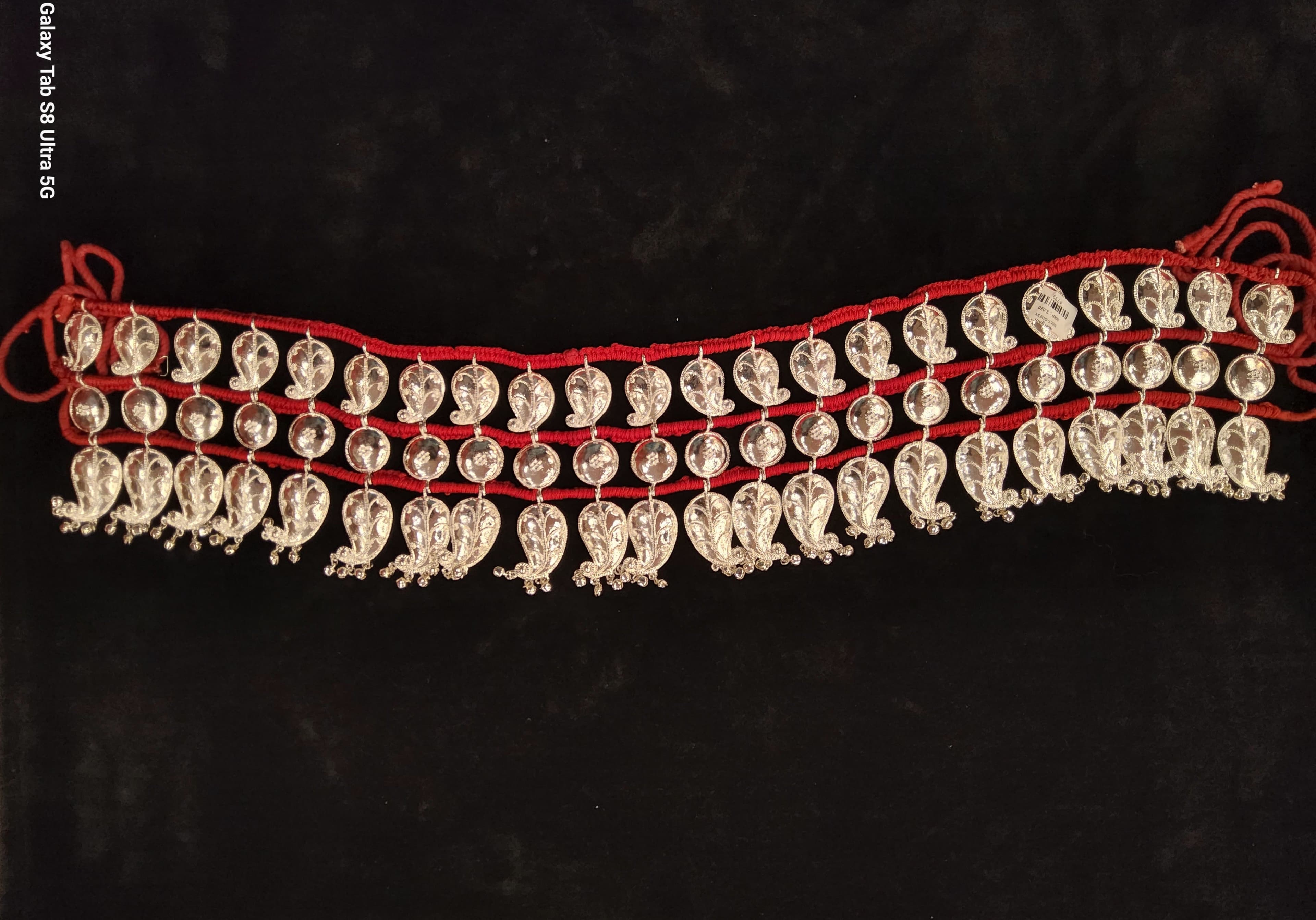 Odissi Dance Jewellery |  Mango Design Belt - Jewelllery set