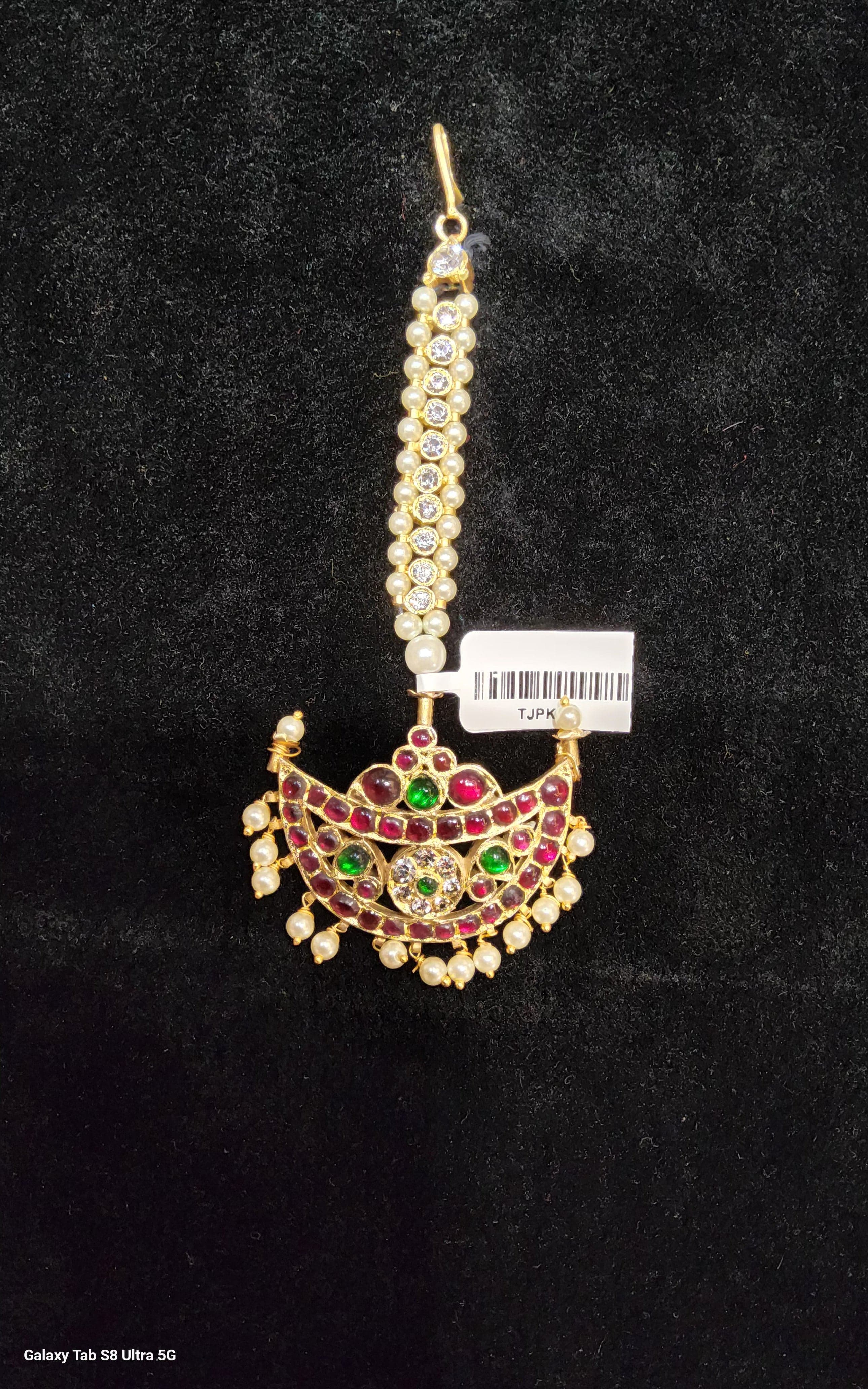 Piral Chutty - Temple Jewellery Hair Accessory - shanthitailors