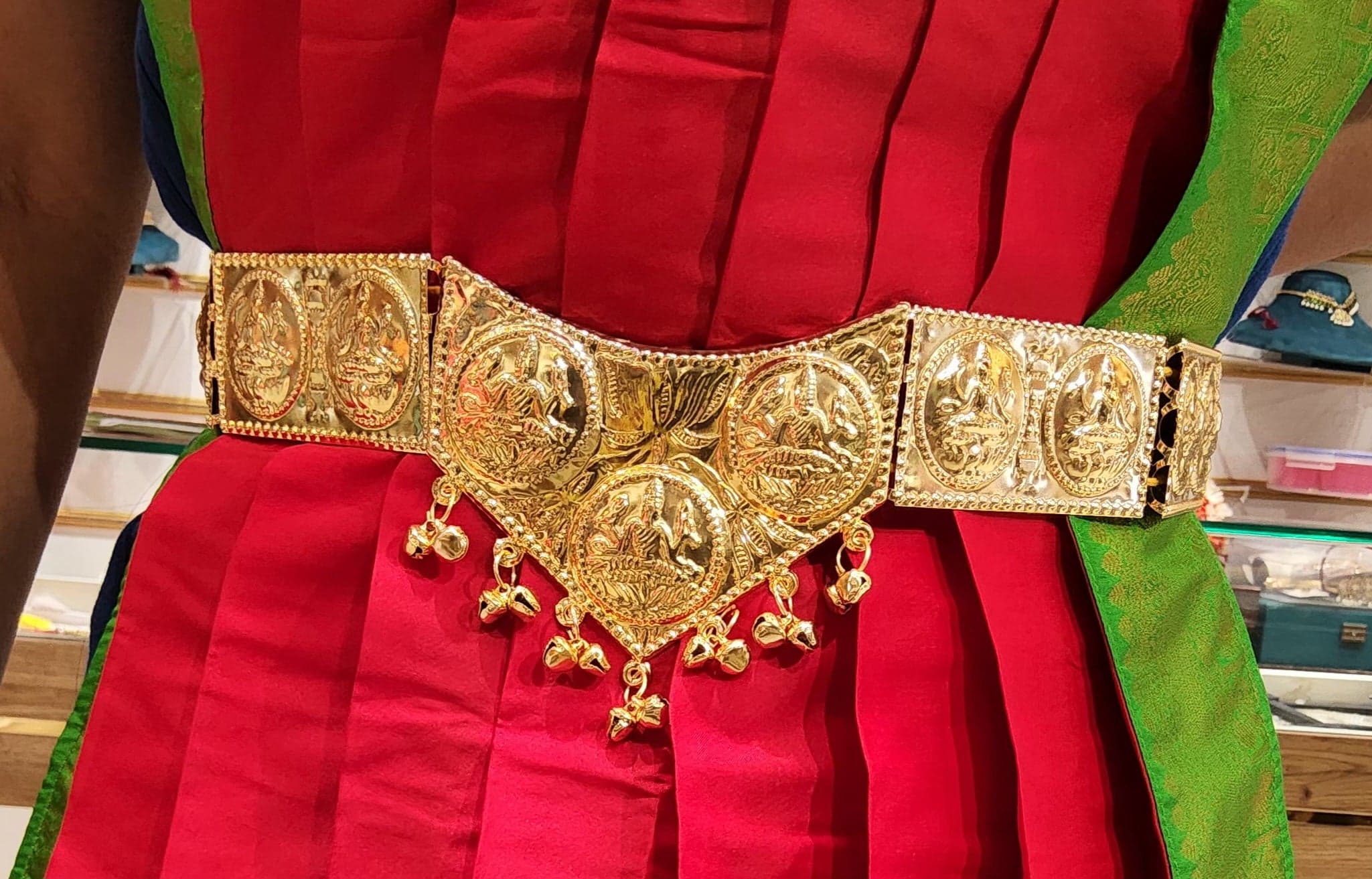 Gold Imitation Belt | Shanthitailors