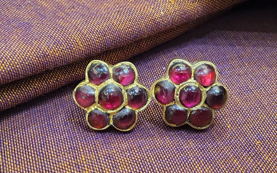 Flower Stud | 1 Line - jewellery set