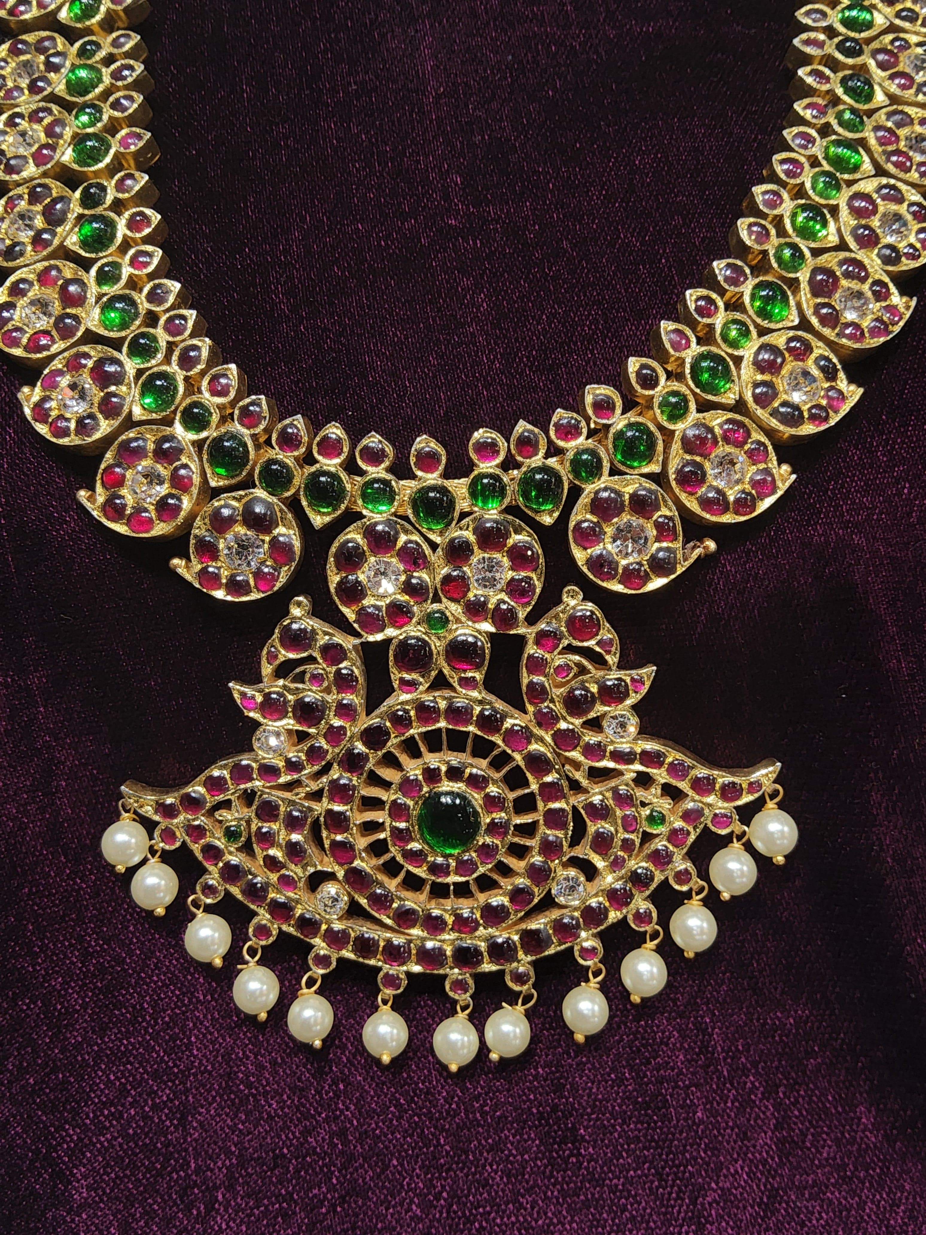 Classical Dance Jewellery: Long Haram for Kuchipudi