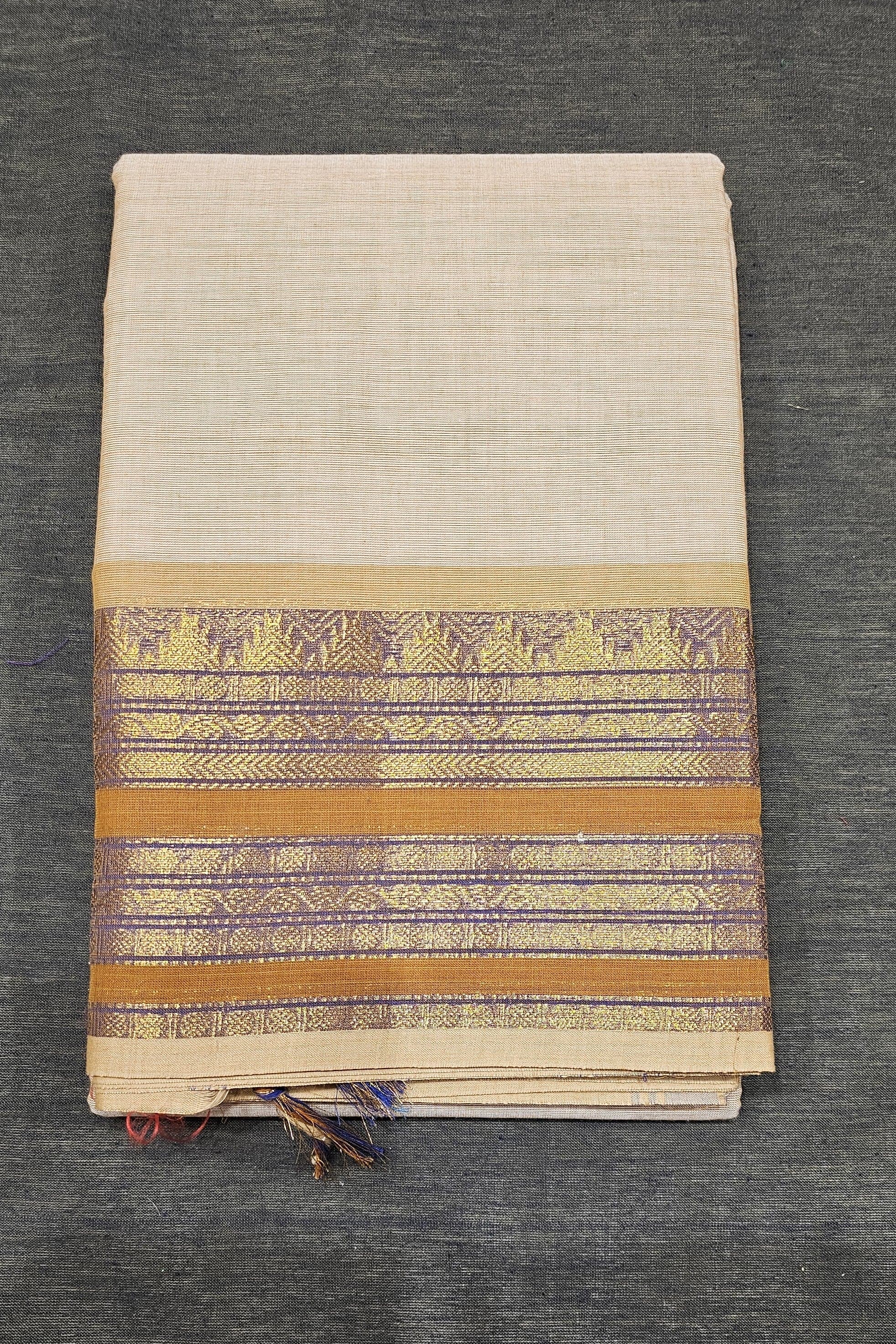 Readymade Cotton Full Saree | Bharatanatyam & Kuchipudi - Image 2
