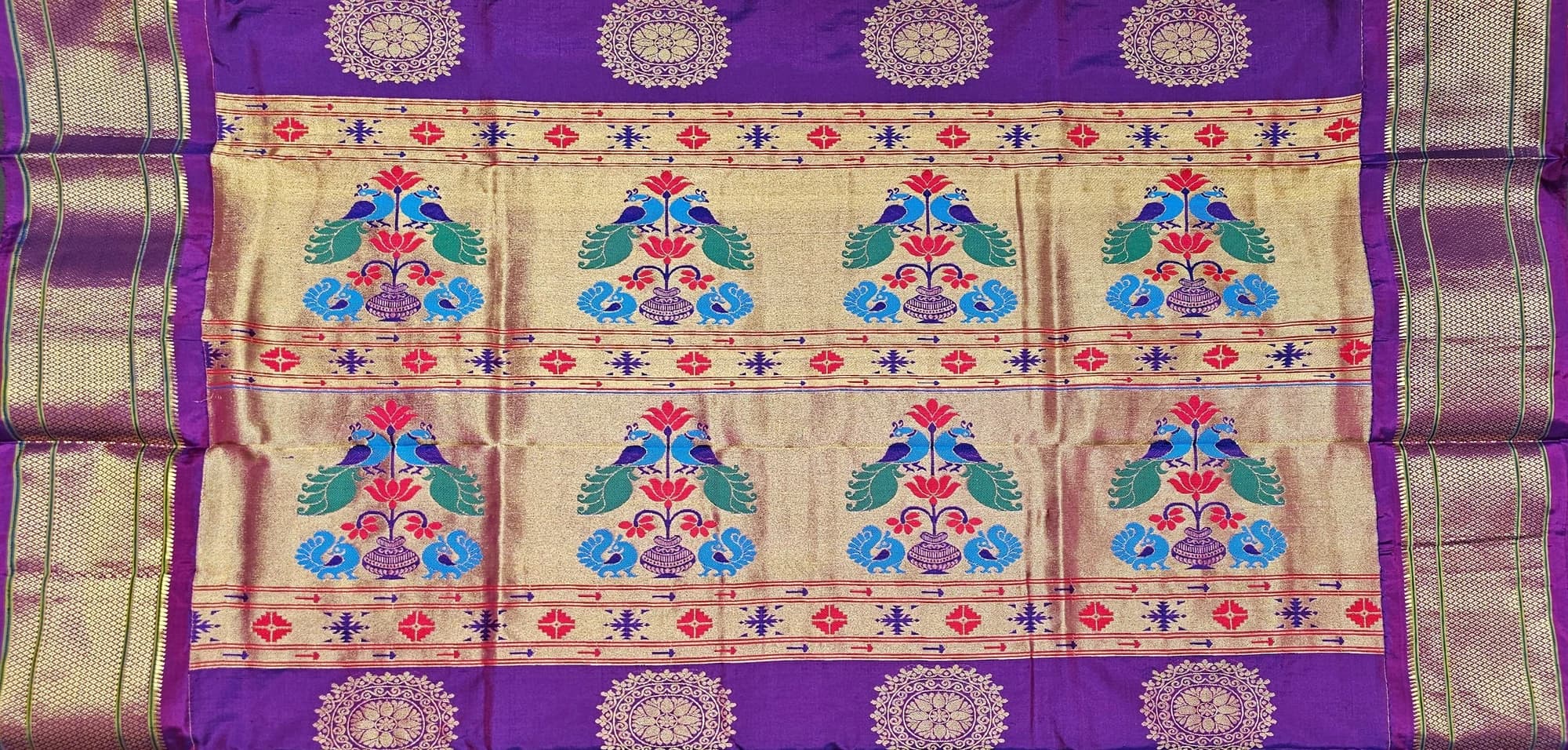 Double Shaded with Vadamalli | Paithani saree | STJC31