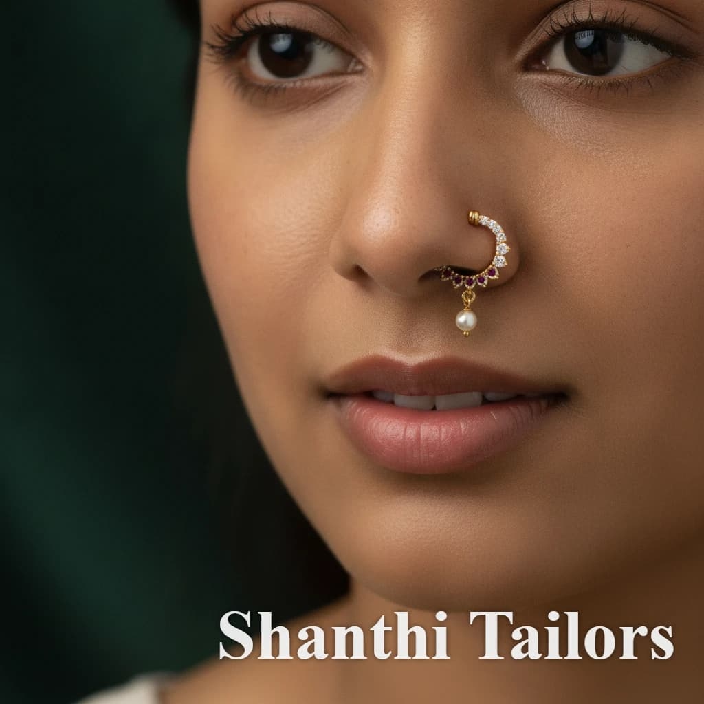 Screw Nathu | Nose Ring  | Antique Jewellery