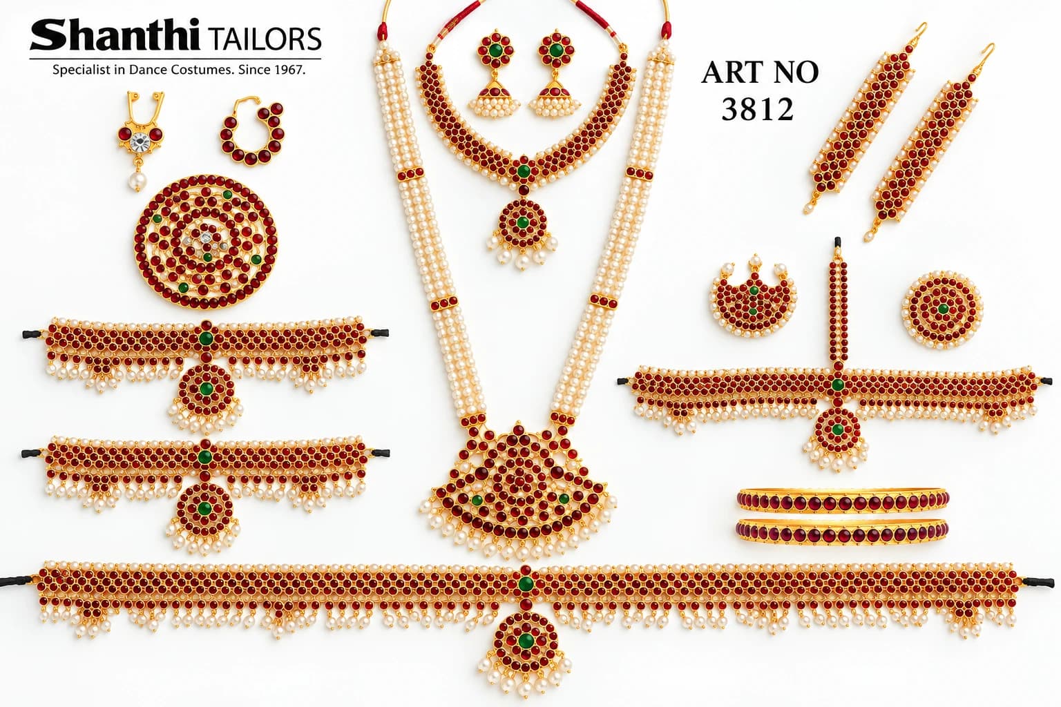 Imitation Dance Full SET  | Imitation | Jewellery Set | 3812
