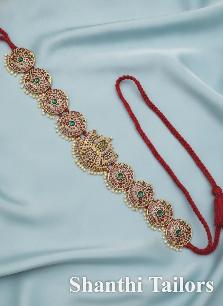 Lotus Round Belt | Belt | Copper Jewellery | NJ179