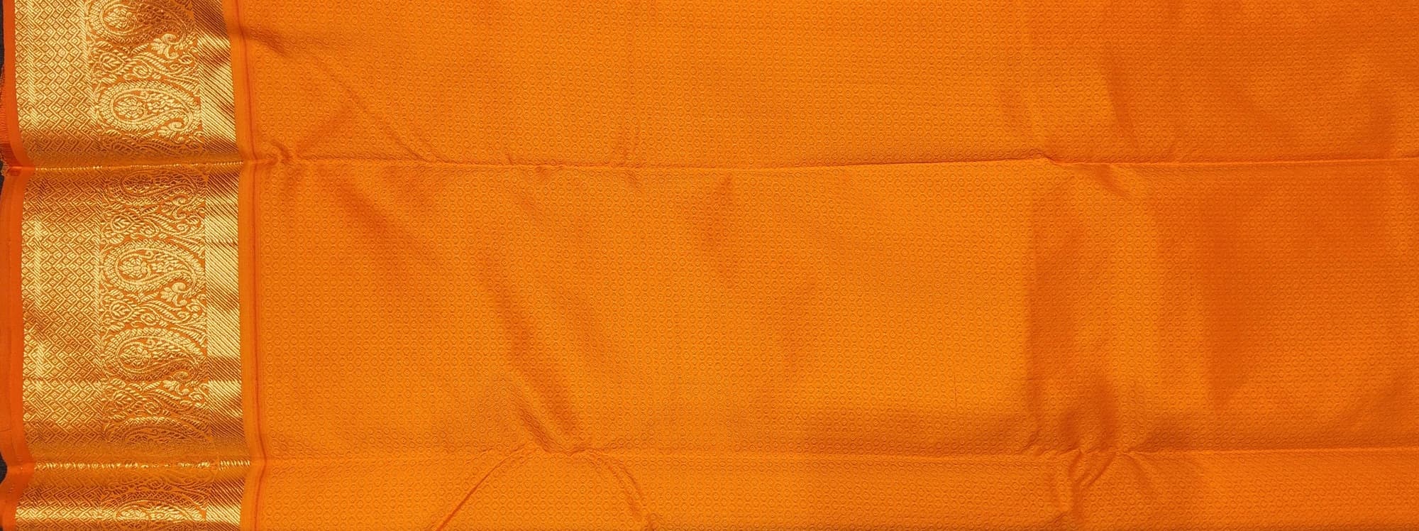 Green with Orange | Silk Saree | STPL49