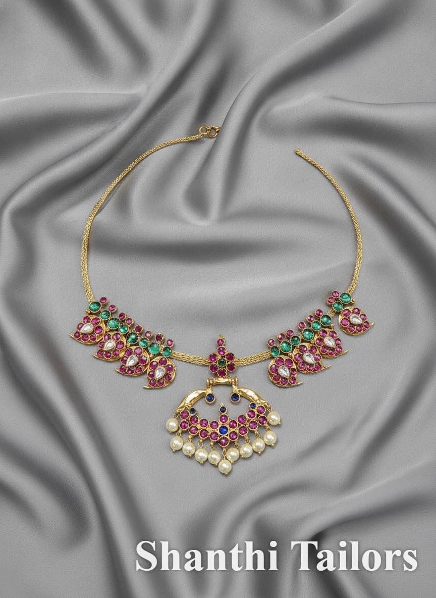 Moon Mango Attigai | Original Temple Jewellery
