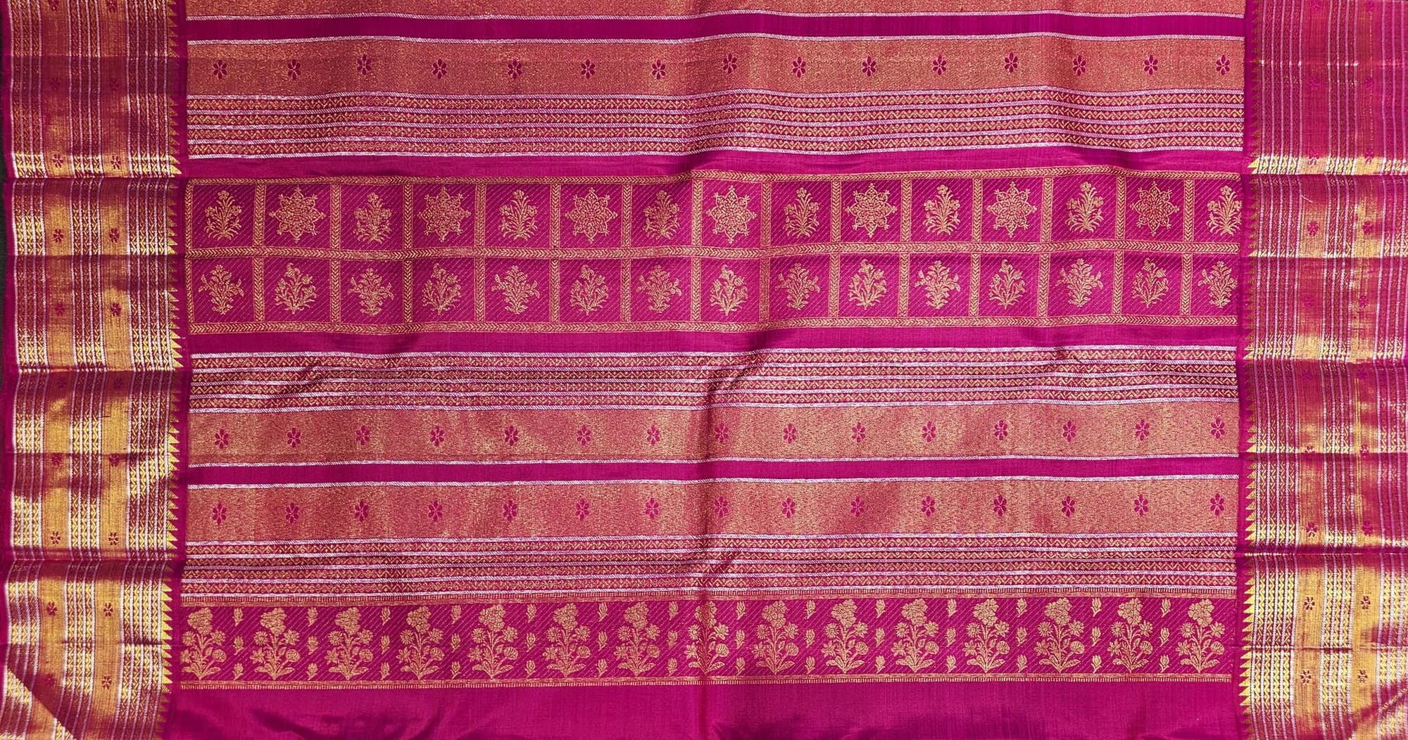 Pista Green w Majentha |  Kanchipuram Silk Saree | SBS48