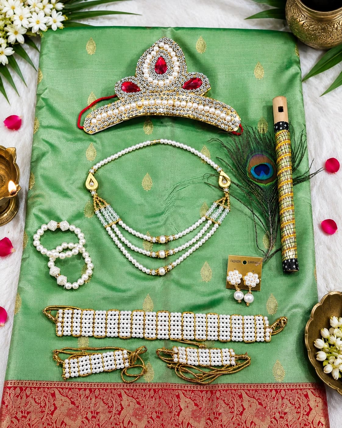 Gokulashtami  Full Set | 3 Layer |  Shanthitailors