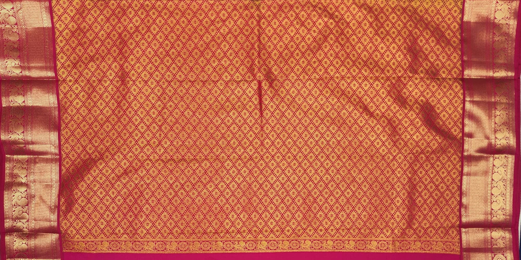 Sneha Green w Pink | Margam Saree