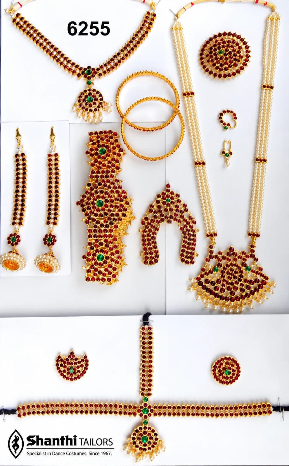 Full Set Traditional Jewellery |6255 - Jewelllery set