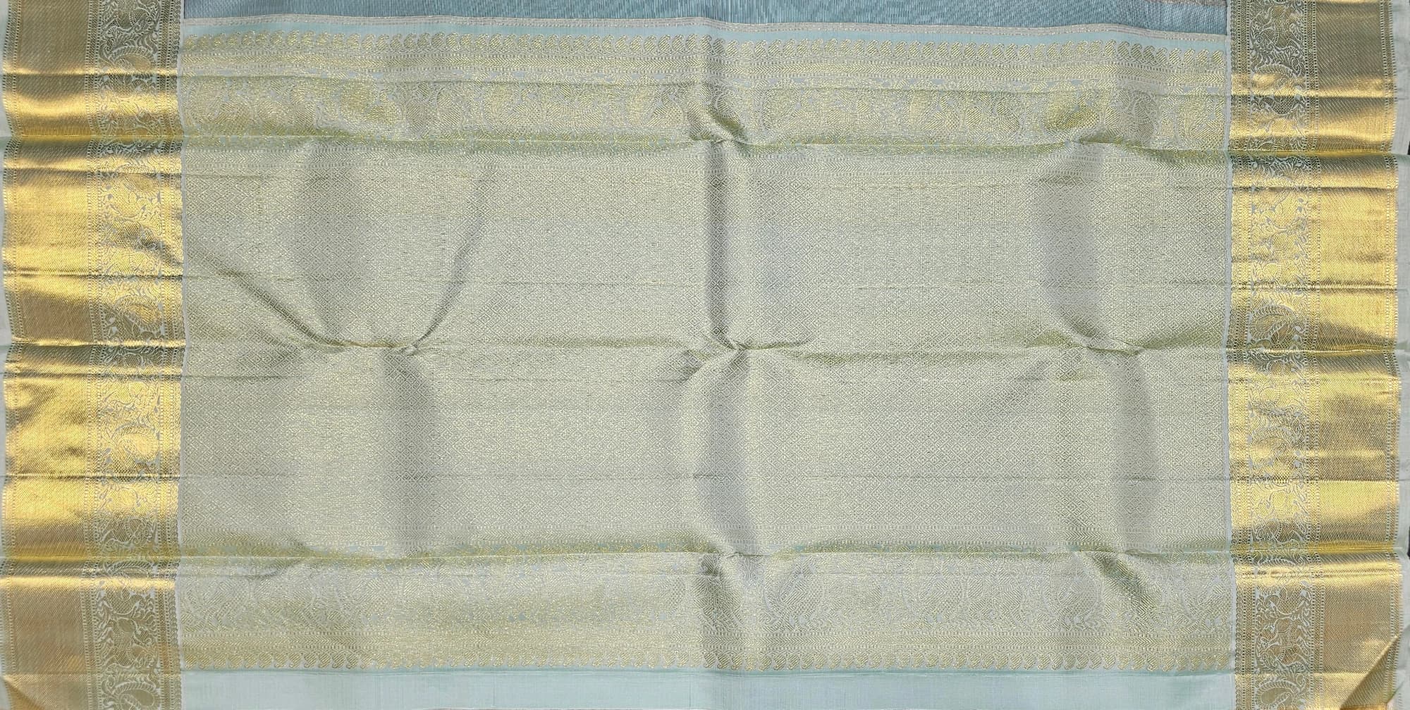 Meroon w Pista | Kanchipuram Silk Saree | SBS47