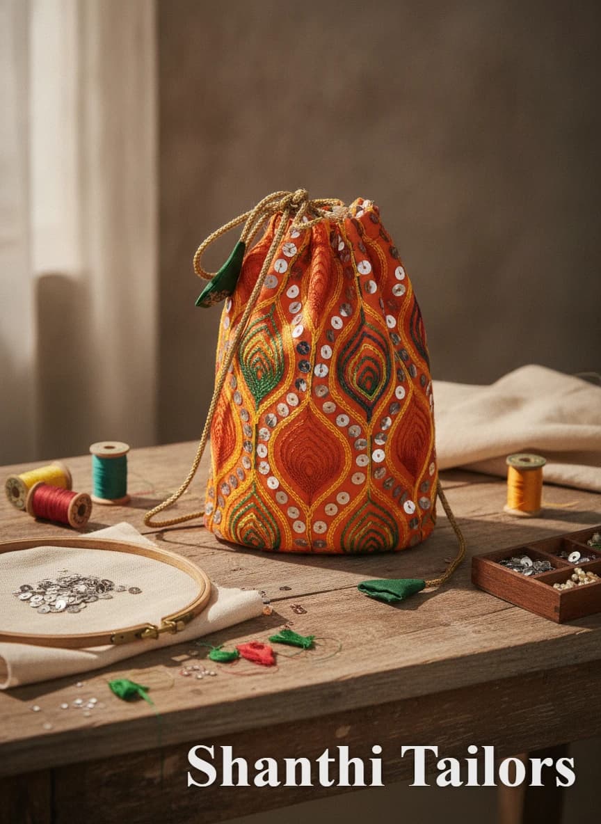 Nattuvangam Pouch | Shanthitailors