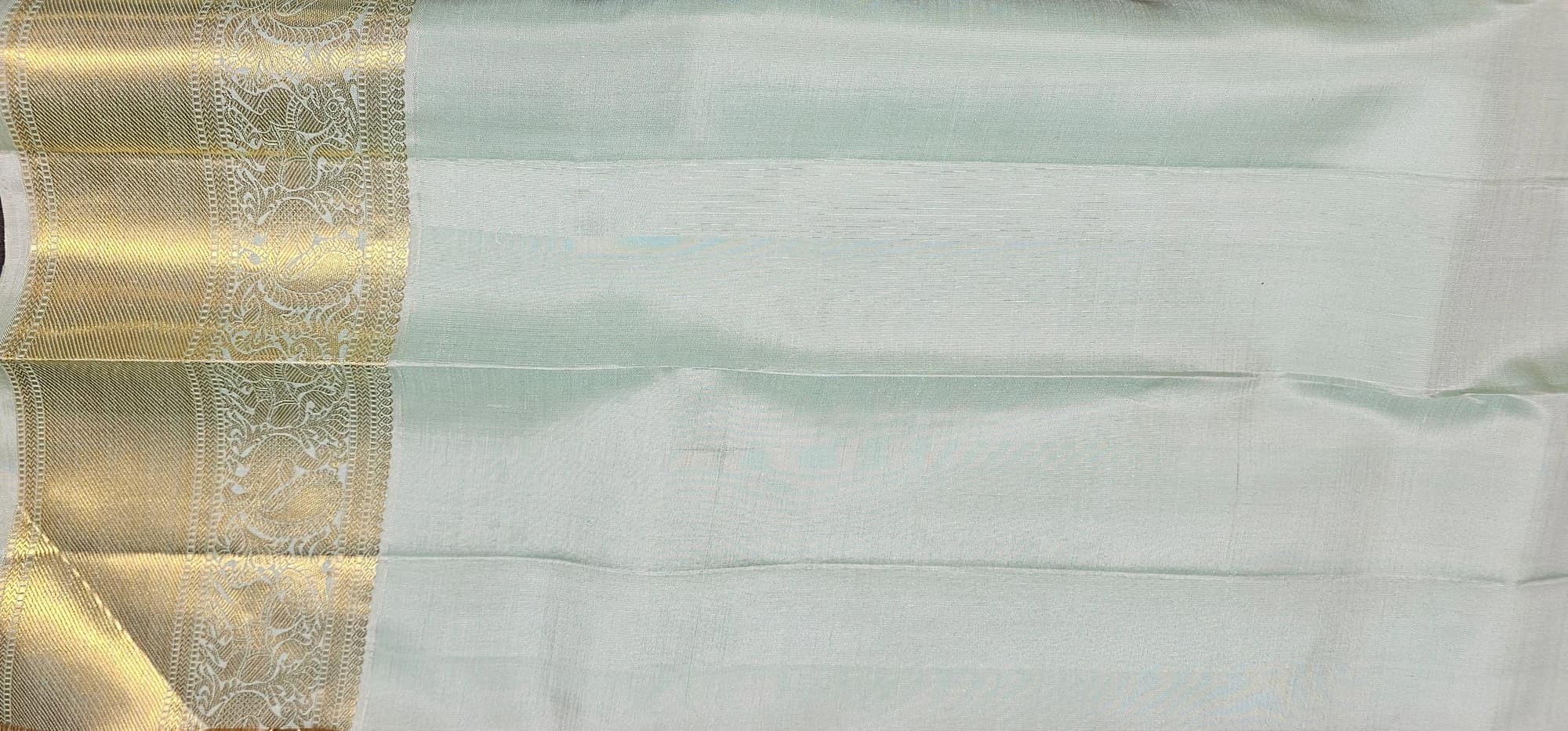 Meroon w Pista | Kanchipuram Silk Saree | SBS47