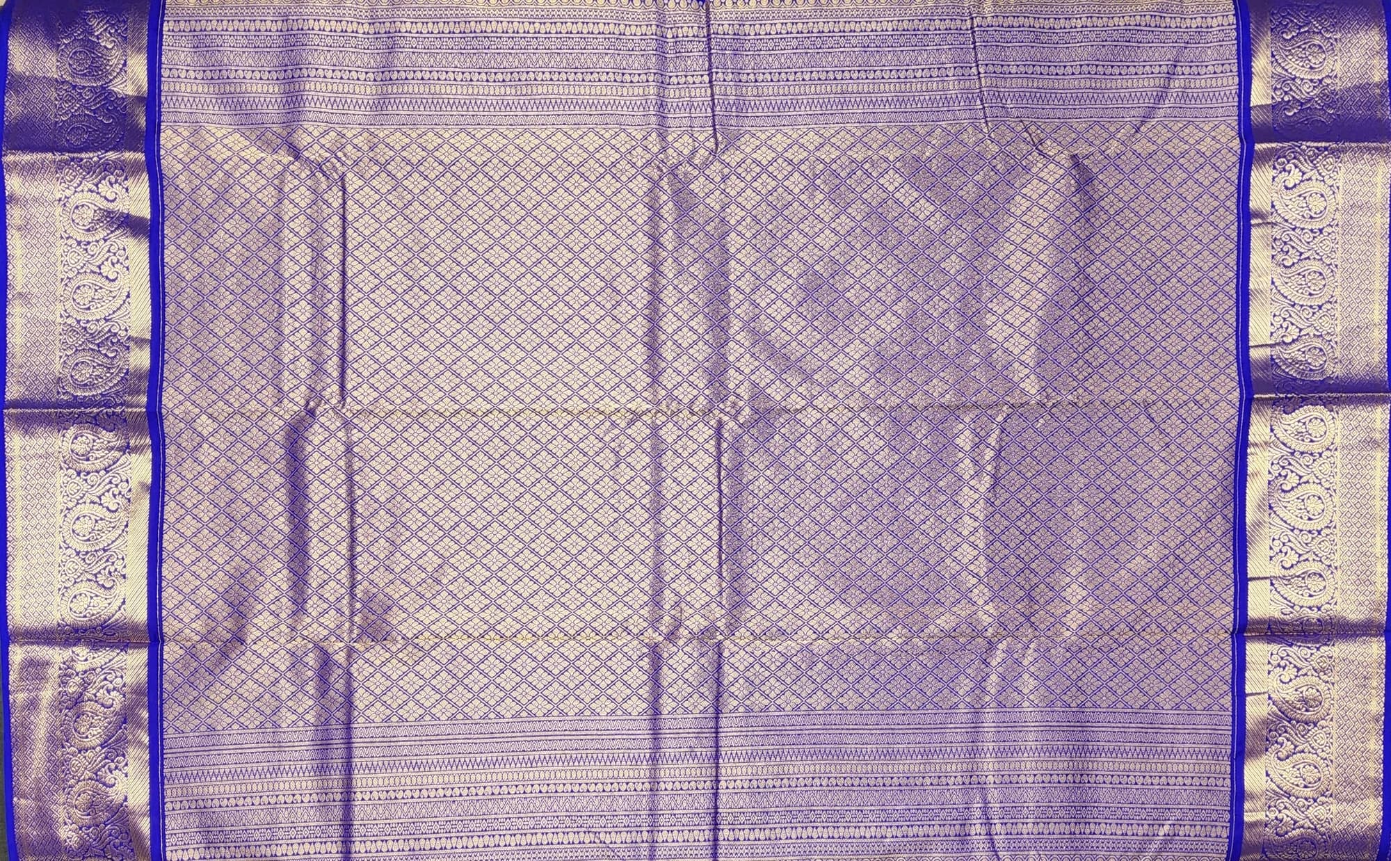 Green with ink Blue | Silk Saree | STPL25