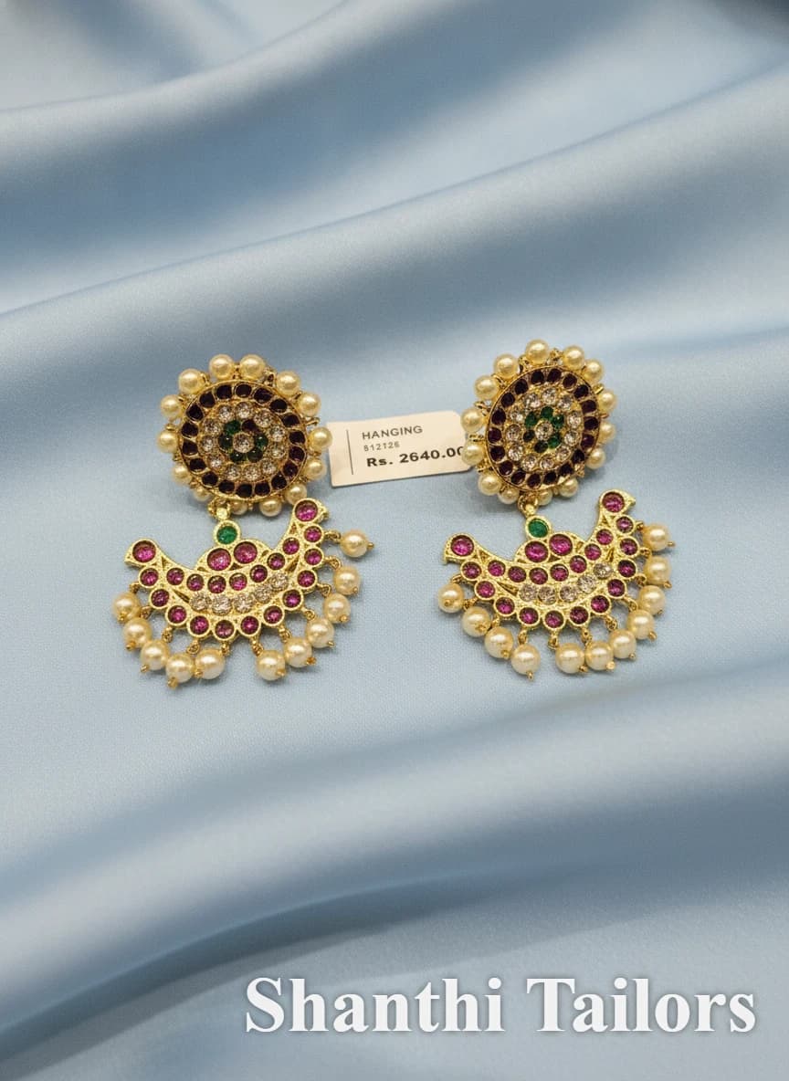 Moon Earring | Copper Jewellery | 812126