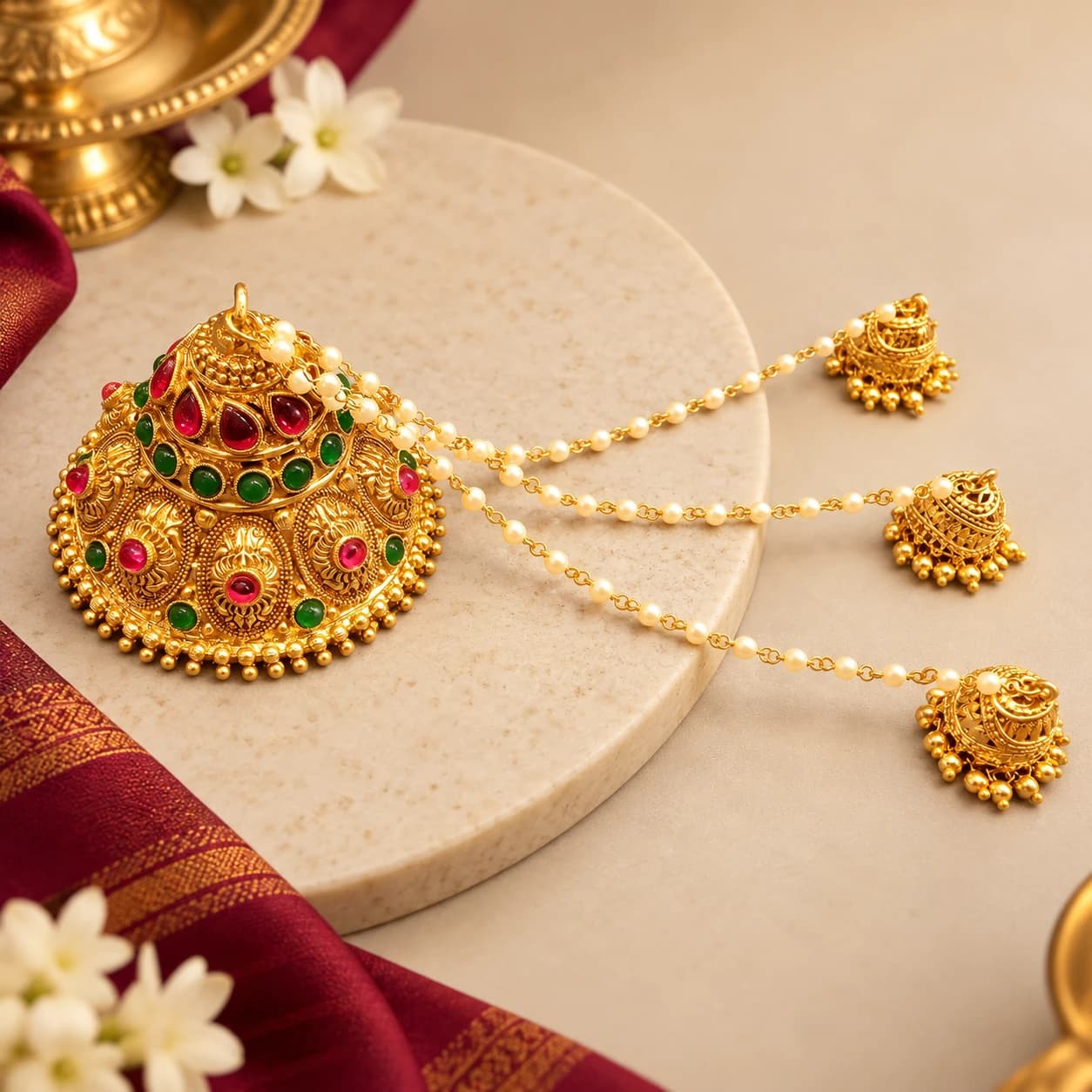 Andal Kondai | Copper Jewellery