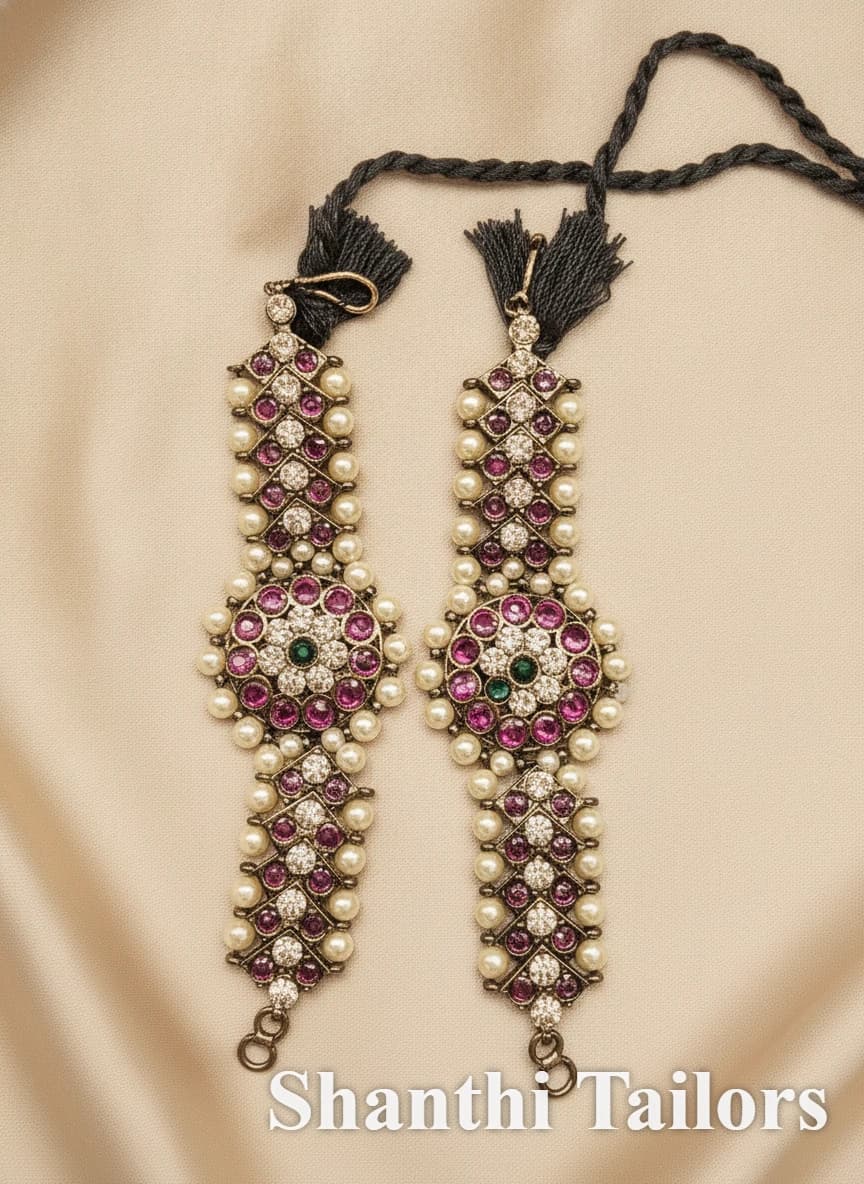 Round mattal | Black Series | Copper Jewellery