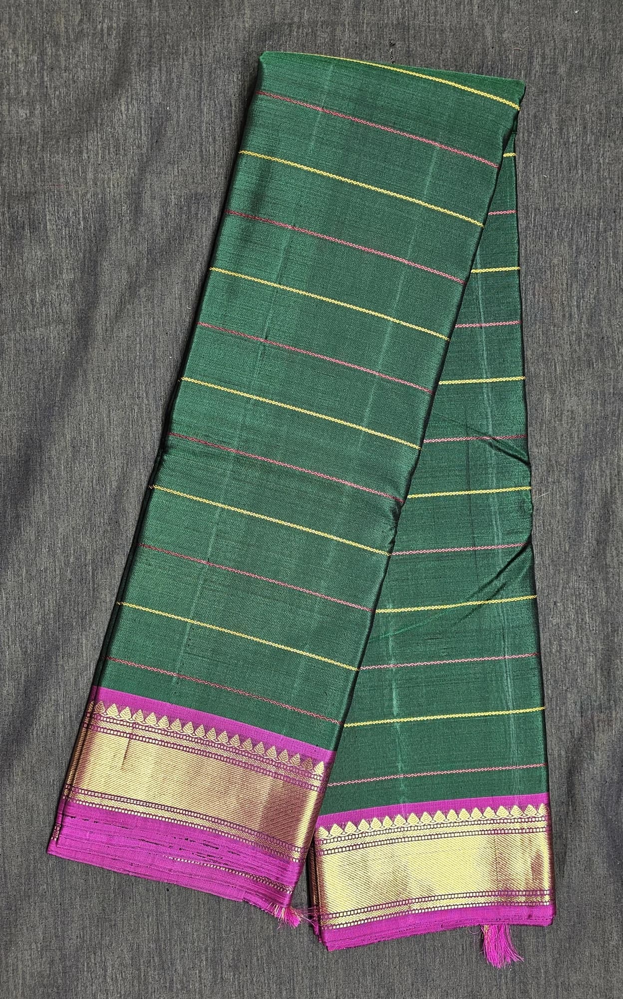 Green with Vadamalli | Kanchipuram Silk Saree | Arangetram | SV894