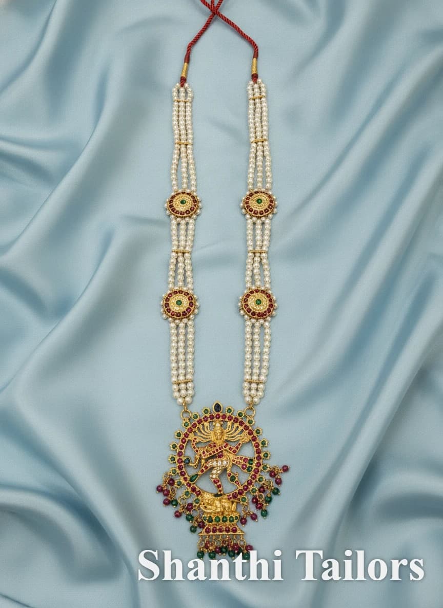 Stud Muthu Malai Haram | Original Jewellery | TJSTP1