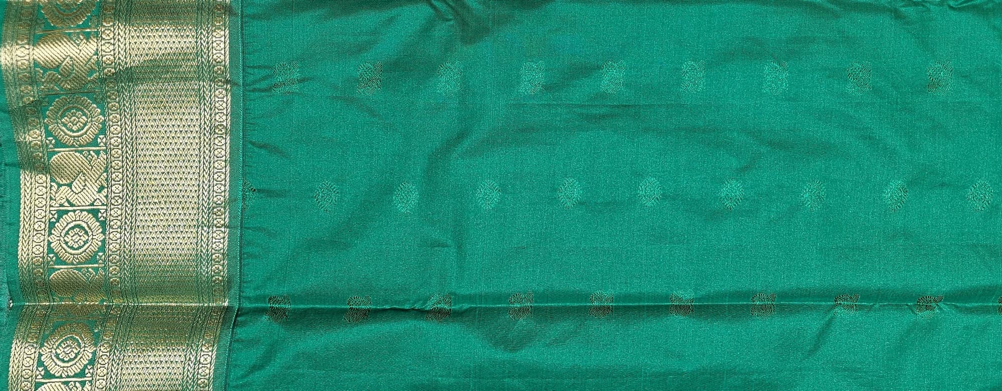 Red with Green | Margam Saree | OSS14