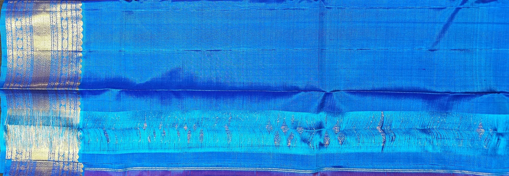 Red with Blue | Kanchipuram Silk Saree | Arangetram | SBS33