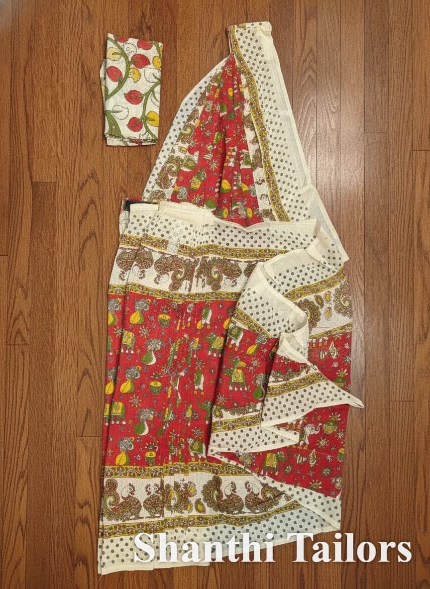 Readymade Practice Saree | Cotton | Bharatnatyam | Kuchupudi