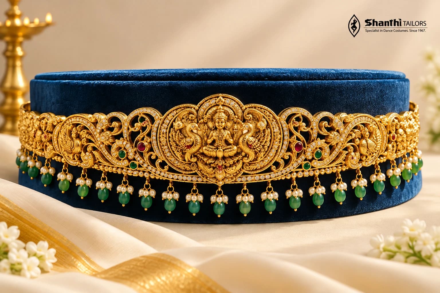 Lakshmi Hip Belt | Antique Copper Belt | NAV840