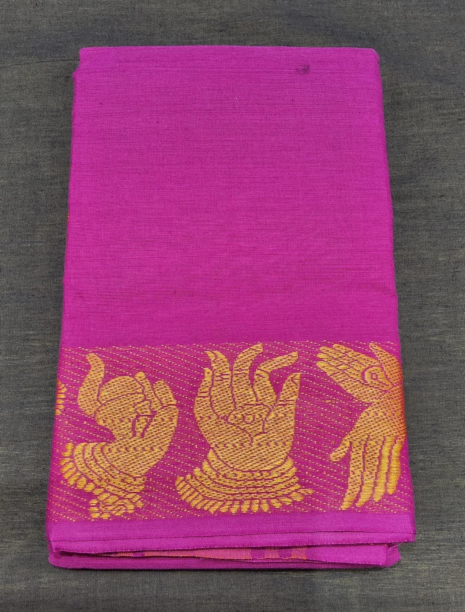 Practice Saree | Mudras Broder | 5.5 Meters
