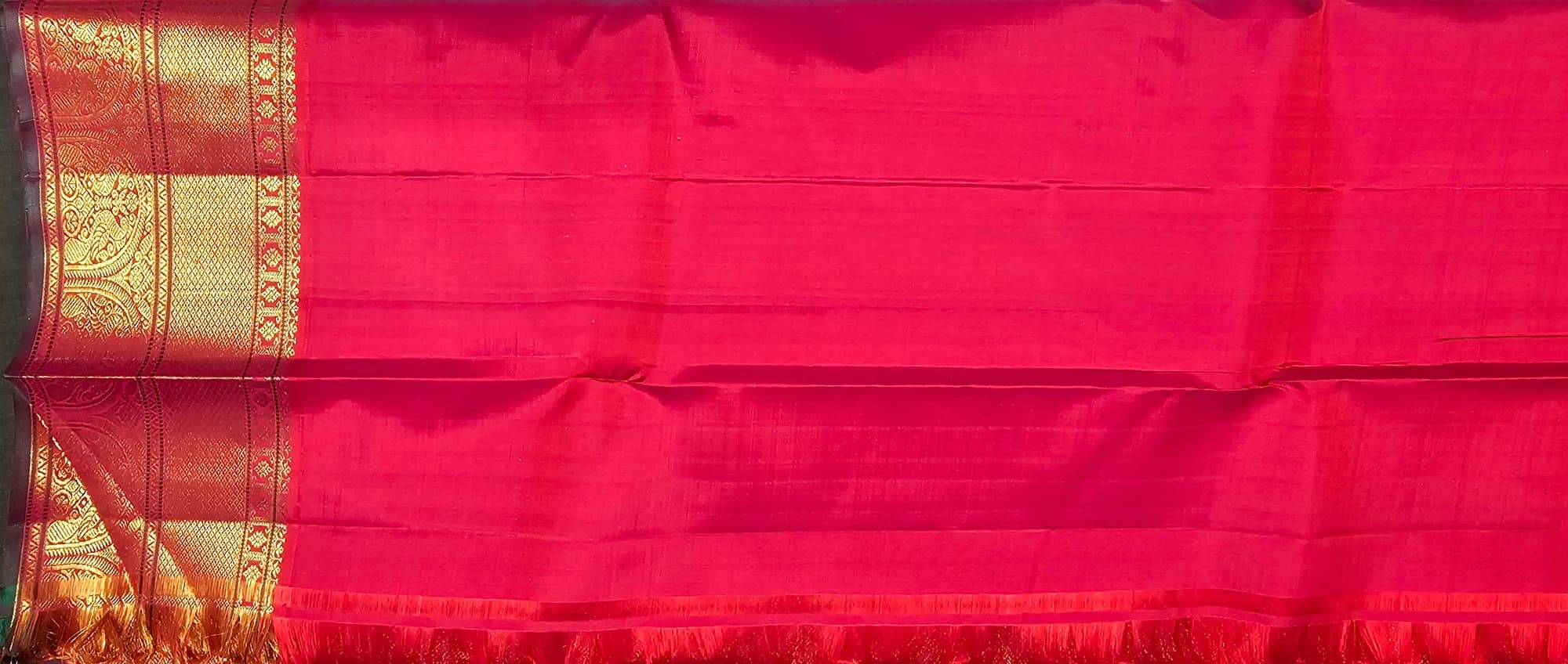 Sky Blue w Pink | Kanchipuram Silk Saree | SBS45