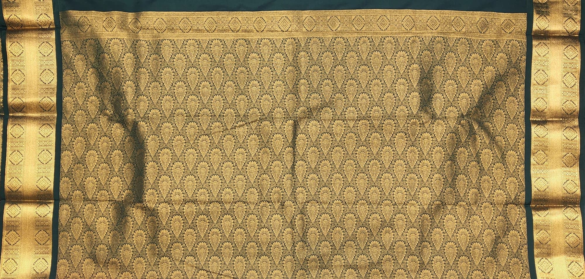 Maroon w Green | Margam Saree