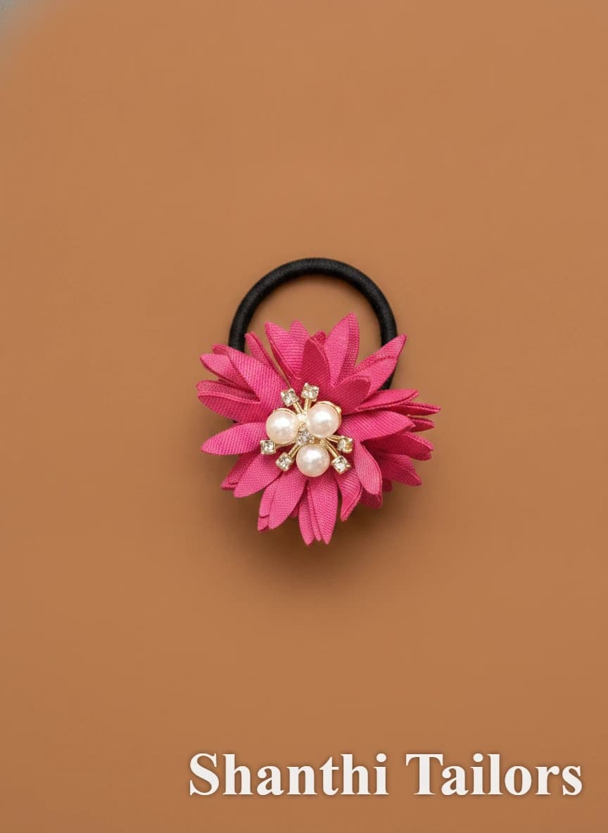 Flower Rubber Band | 25 pcs in a Box | Shanthitailors
