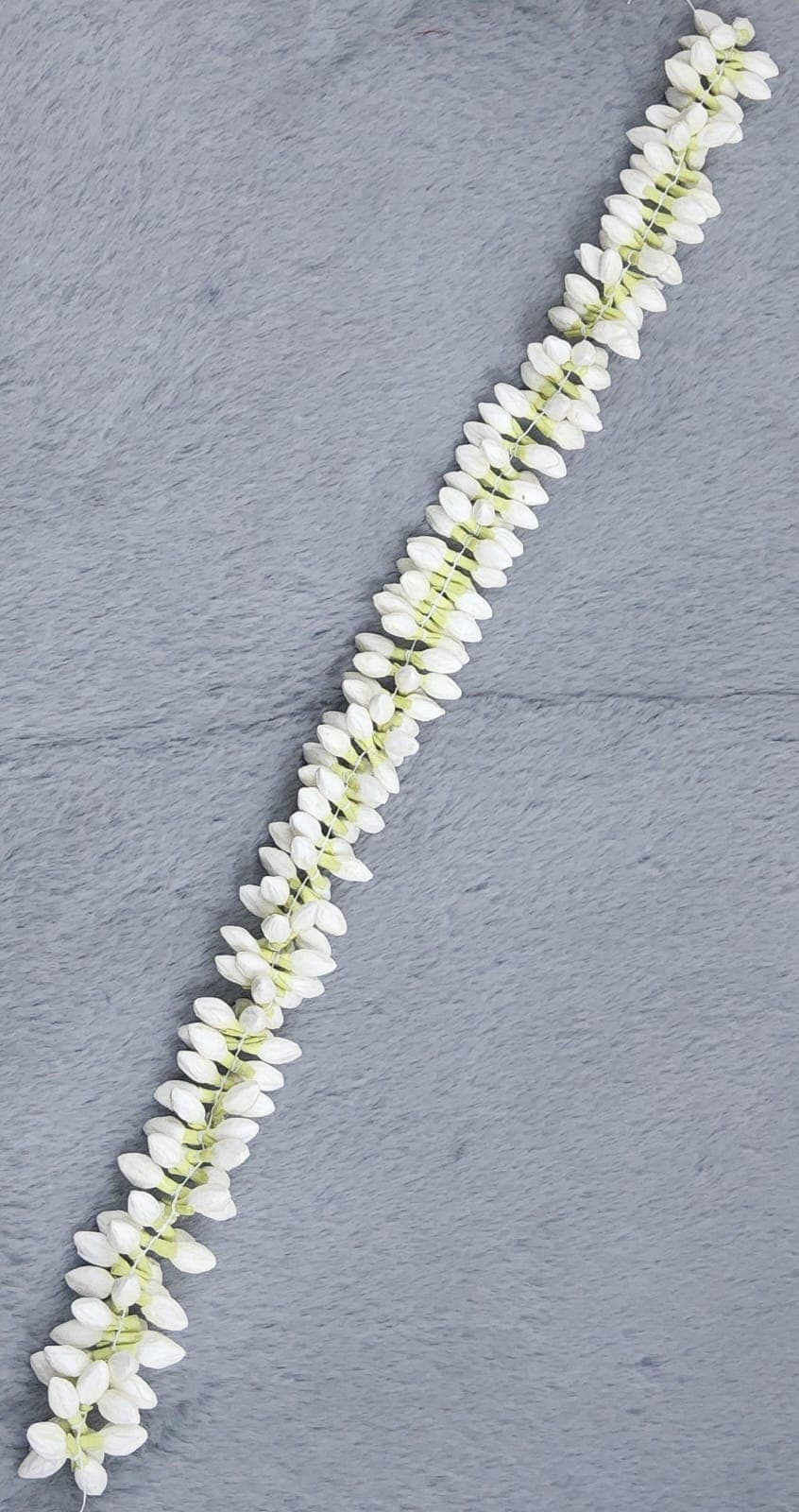 Foam jasmine flowers garland. Perfect for weddings and dance costumes.