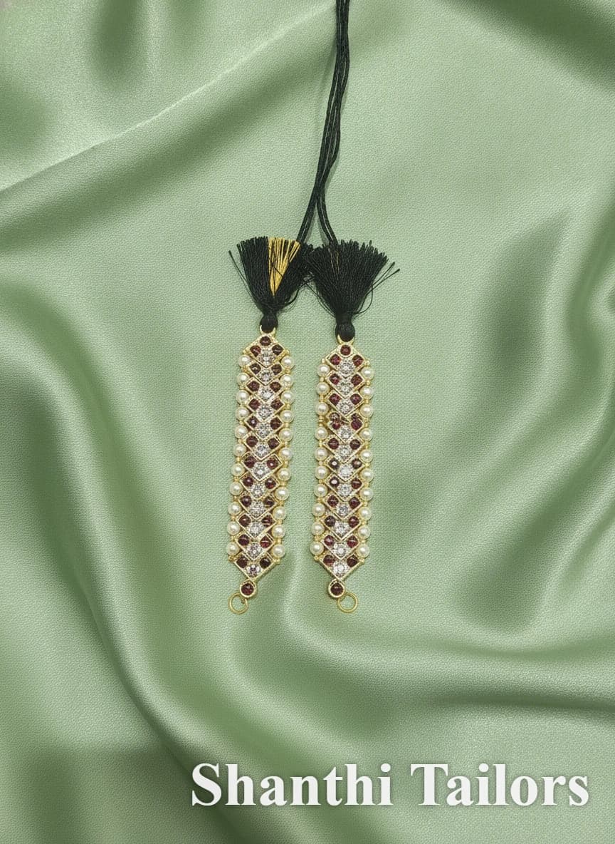 Mattal Temple Jewellery | V Type | Original Temple Jewellery