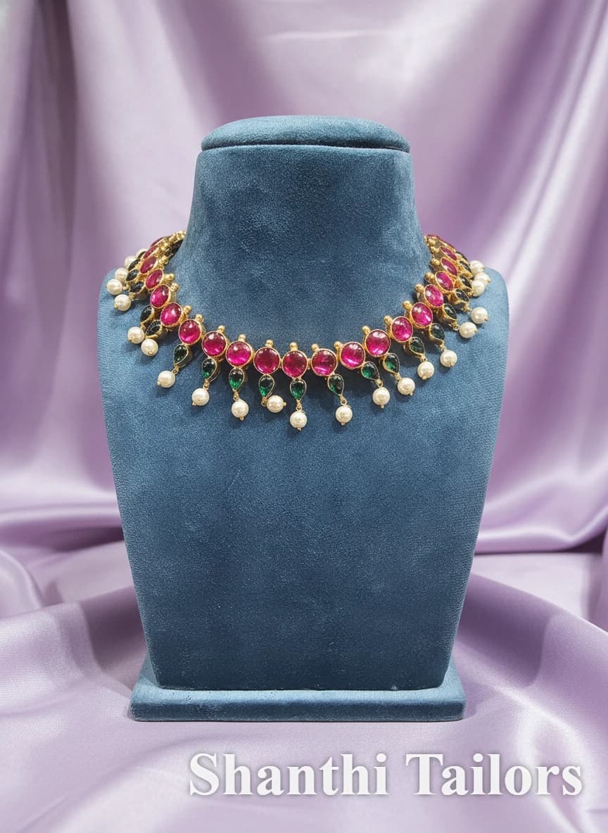 Kemp Stone Choker | Original Temple Jewellery