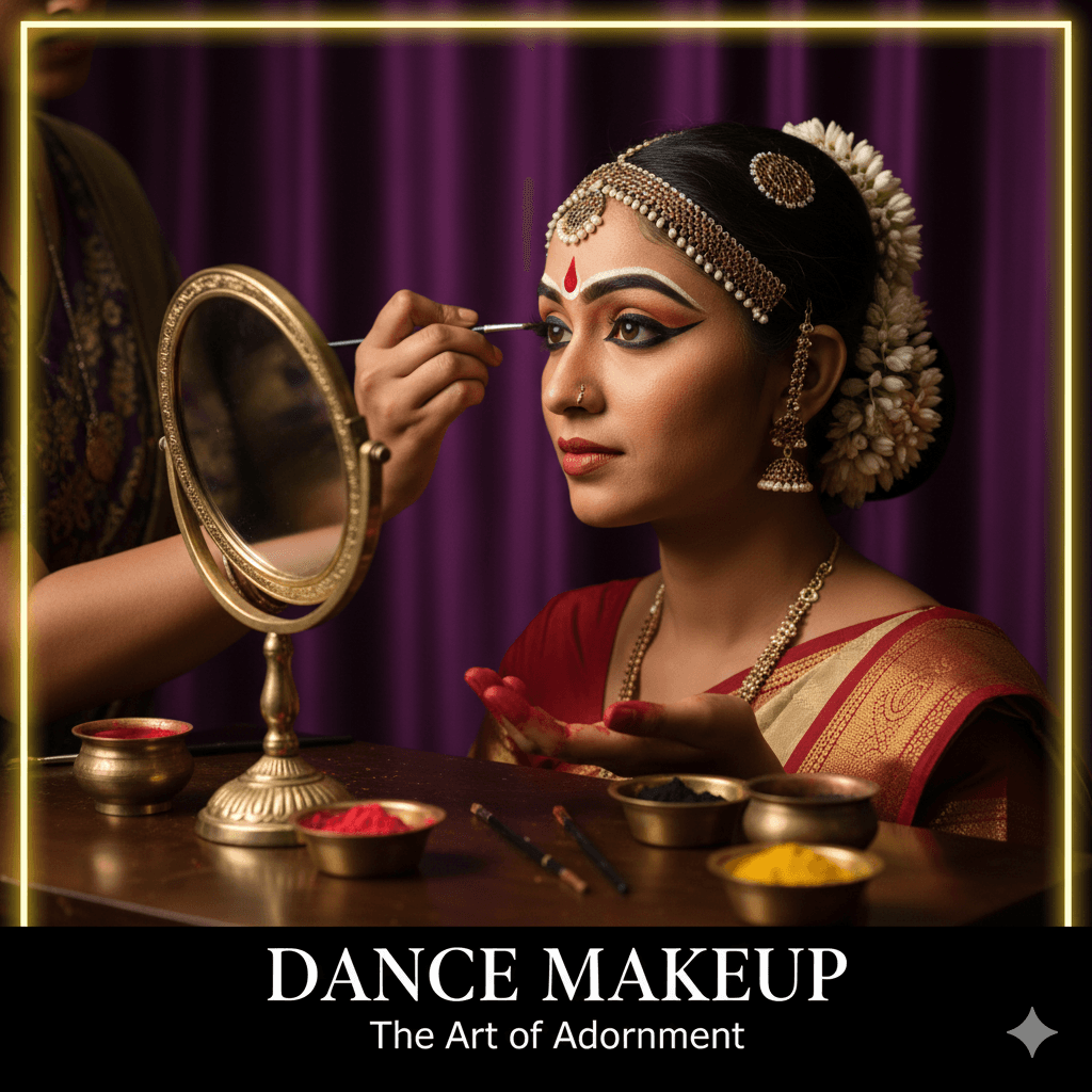 Bharatanatyam Dance Makeup
