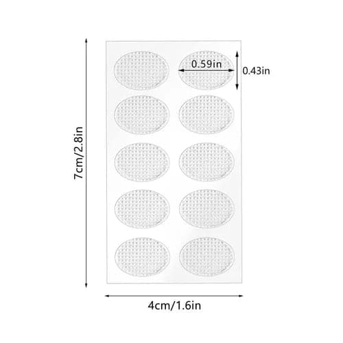 Ear Lobe Patch application: Showing placement of sticker behind ear for heavy earring support.