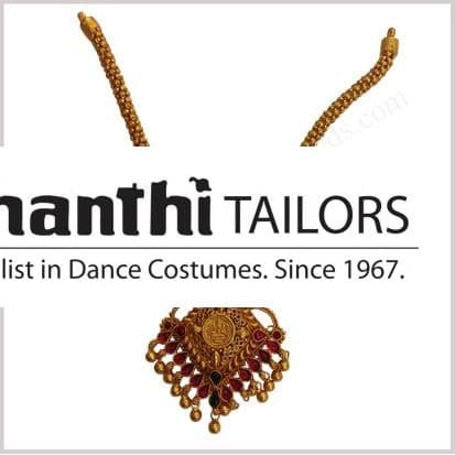 Pure Silver Necklace - Shanthitailors Elegant Design