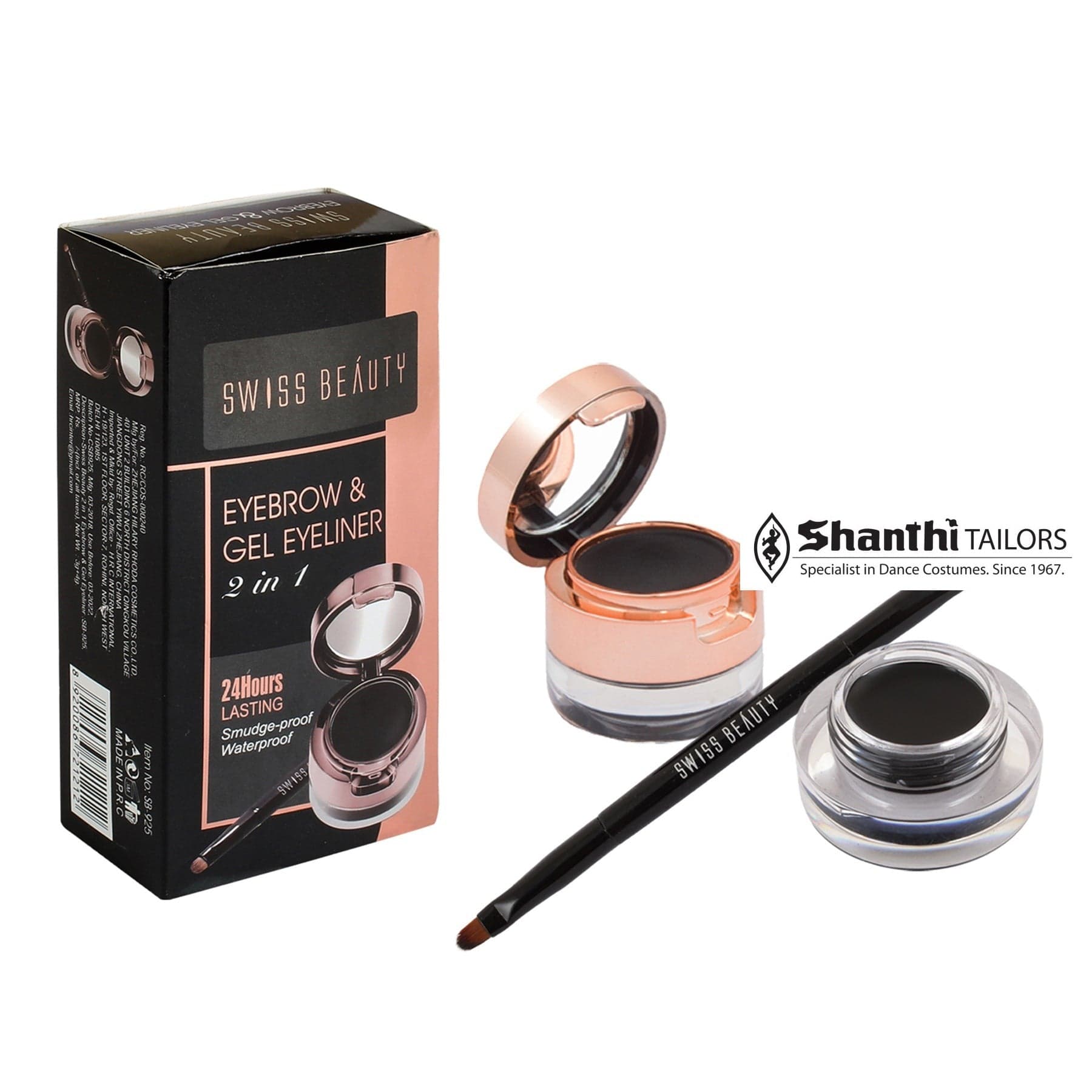 EYEBROW AND GEL EYELINER | Swiss Beauty
