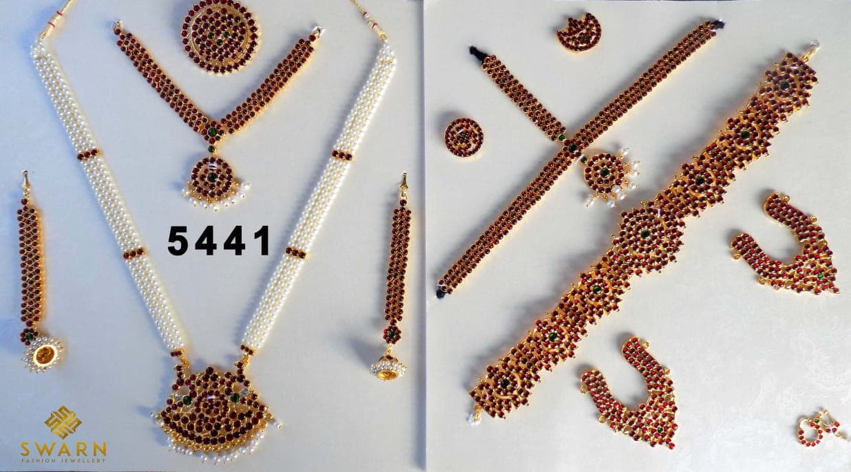 Full Set Traditional Jewellery |5441 - Jewelllery set