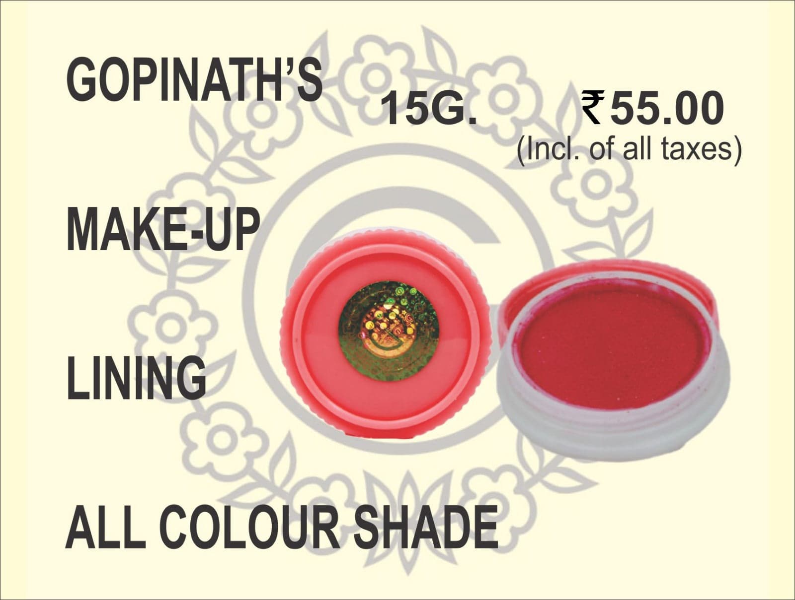Makeup Lining | Bharatanatyam Dance Makeup Lining