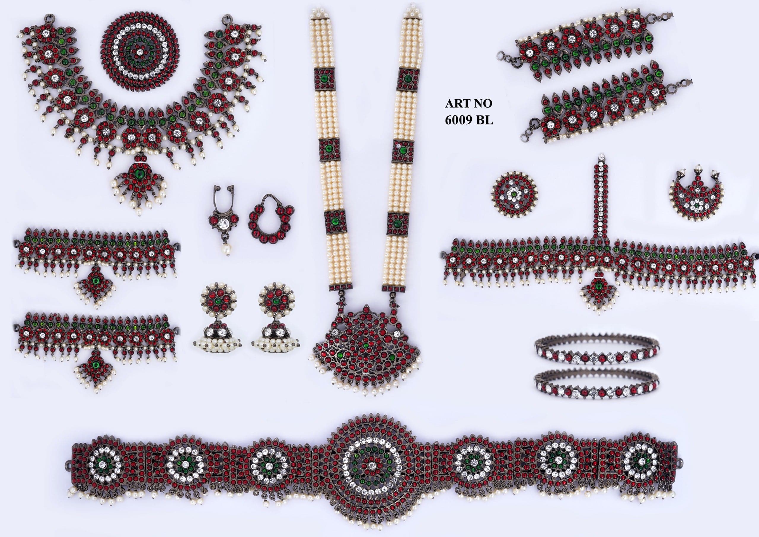 Vintage Heritage – Black Finish Jewellery Collection - Image 2