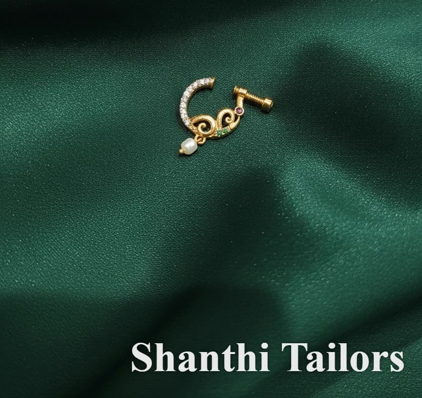 Screw Nathu | Nose Ring  | Antique Jewellery