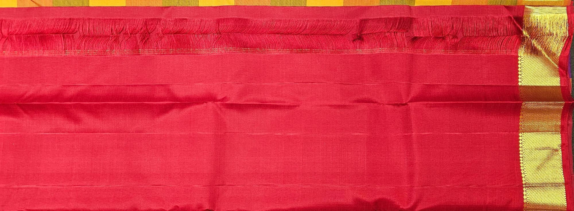 Checked Saree | Kanchipuram Silk Saree | Arangetram | SBS38
