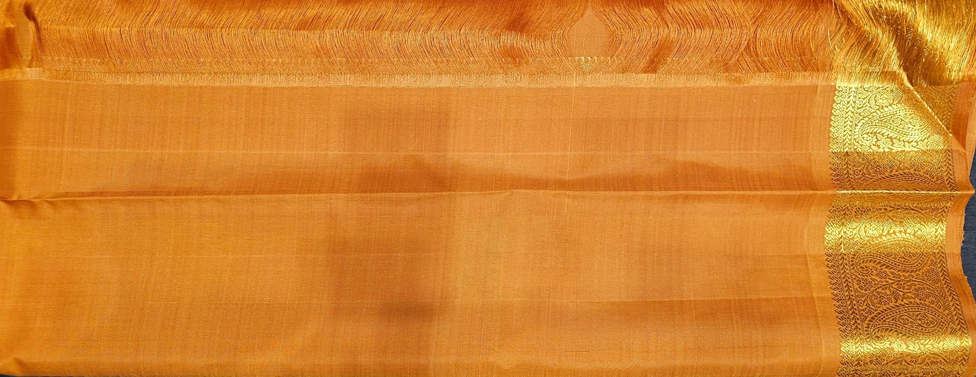Green with Mustard | Kanchipuram Silk Saree | Arangetram | VED2