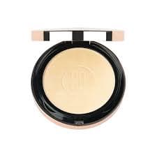 Swiss Beauty Compact Powder swatch. Long lasting, matte face powder for all skin types.